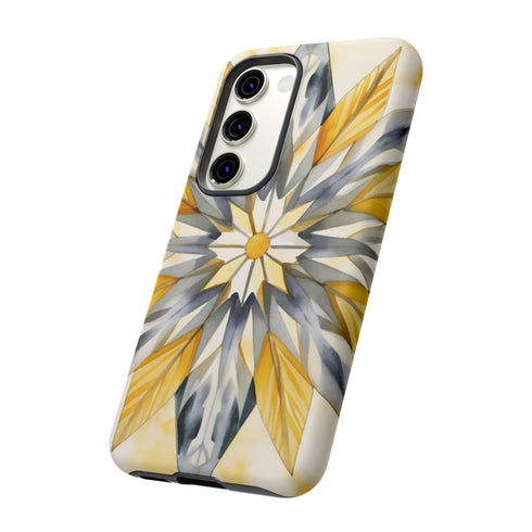 Sunshine Bloom Mosaic - Impact Resistant Phone Case